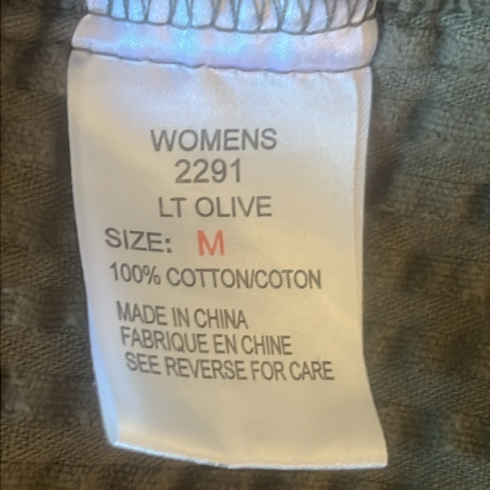 Woolrich Women's Light Olive Thick Corduroy Jacket Size S - Picture 6 of 7